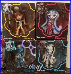 (10) Monster High Vinyl Figures Lot NEW