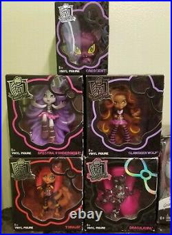 (10) Monster High Vinyl Figures Lot NEW