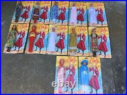 12 NRFP Charlie Dolls from 1977, Large Size, mint shape, Durham Industries NY