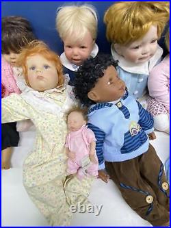 12 Realistic Vinyl Baby Dolls Middleton Heritage Mint Reva Becky Bright Figures