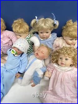 12 Realistic Vinyl Baby Dolls Middleton Heritage Mint Reva Becky Bright Figures