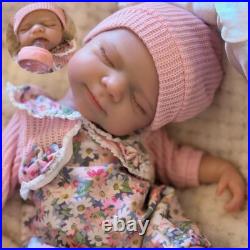 13 Open Mouth Pascale Full Body Silicone Reborn Baby Doll Washable Girl Gift