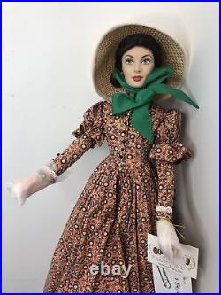 15 Franklin Mint Gone With The Wind Scarlett O'Hara Doll Vinyl Battlefield #SA