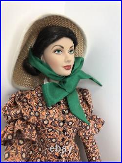 15 Franklin Mint Gone With The Wind Scarlett O'Hara Doll Vinyl Battlefield #SA