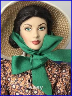 15 Franklin Mint Gone With The Wind Scarlett O'Hara Doll Vinyl Battlefield #SA