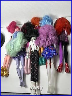 (15) Monster High Dolls Lot Venus Frankie GiGi Clawdeen Ghoulia Rochelle Twyla