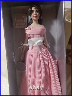 16 Franklin Mint Elizabeth Taylor Doll Vinyl Portrait Pink Dress (Chiffon)