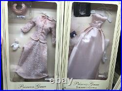 16 Franklin Mint Vinyl Doll Princess Grace Kelly Extra Outfits Case MINT NRFB