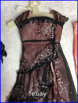 16 Franklin Mint Vinyl Doll Titanic Rose Peach Dinner Beaded Gown Outfit F26