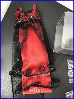 16 Franklin Mint Vinyl Titanic Rose Doll Boarding Outfit & Red Beaded Dress #U