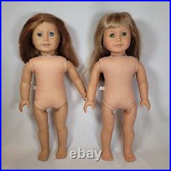 18 American Girl Doll Pleasant Co. Lot of 2 Emily & JLY Truly Me #52 Custom TLC