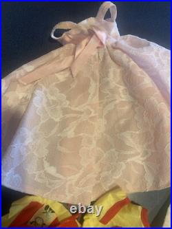 1960'S IDEAL BLONDE HIGH COLOR TAMMY Lot W Case For Clothes EUC