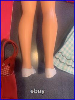 1960'S IDEAL BLONDE HIGH COLOR TAMMY Lot W Case For Clothes EUC