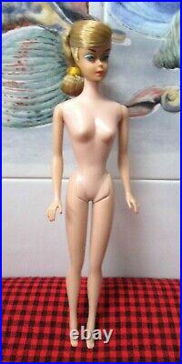 1964 Gorgeous Blondeswirl Ponytail Barbieprime Collectormint Face-hair+body
