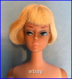 1965 Vintage Pale Blond American Girl Barbie-1st Edition Near MINT