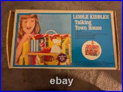1968 Liddle Kiddles Playset Townhouse & Box, Lemon Doll, Storykin Dolls, Marx