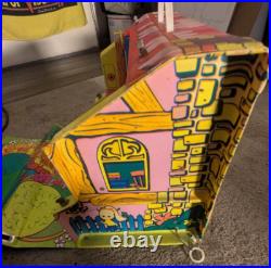 1968 Liddle Kiddles Playset Townhouse & Box, Lemon Doll, Storykin Dolls, Marx
