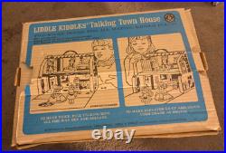 1968 Liddle Kiddles Playset Townhouse & Box, Lemon Doll, Storykin Dolls, Marx