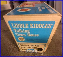 1968 Liddle Kiddles Playset Townhouse & Box, Lemon Doll, Storykin Dolls, Marx