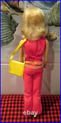 1972 Rare Walk Lively Barbie#1182steffie Faceoriginal Outfitcomplete+mint