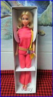 1972 Rare Walk Lively Barbie#1182steffie Faceoriginal Outfitcomplete+mint