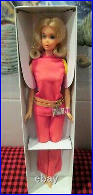 1972 Rare Walk Lively Barbie#1182steffie Faceoriginal Outfitcomplete+mint