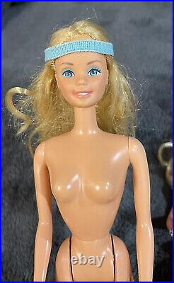 1978-1980s Barbie Superstar Lot Of 6 Dolls Vintage Toys 70s