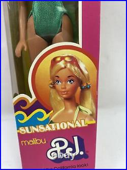 1981 Sunsational Malibu PJ Barbie Doll No. 1187 NRFB (A3)