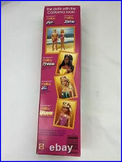 1981 Sunsational Malibu PJ Barbie Doll No. 1187 NRFB (A3)