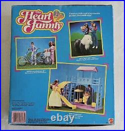 1985 Mattle #2393 The Heart Family SURPRISE PARTY! SET NRFB Dolls Mint