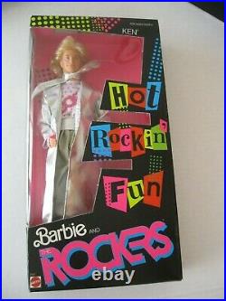 1986 Barbie and the Rockers Ken-Dee Dee-Diva-Dana- Derek Lot of 6 Complete New