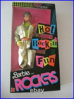 1986 Barbie and the Rockers Ken-Dee Dee-Diva-Dana- Derek Lot of 6 Complete New