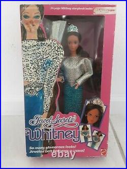 1986 Jewel Secrets Whitney Barbie Steffie Face Mattel Damaged Box