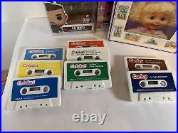1986 Vintage Playmate Talking Cricket and Corky Dolls 5 + Casettes and 1 Book