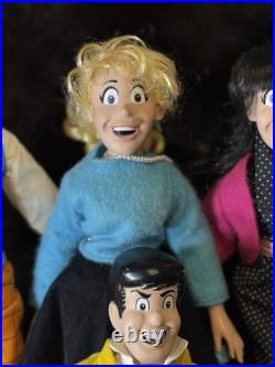 1987 Archie's 18 Inch Doll Lot Of 5 Archie, Reggie, Jughead, Betty, Veronica