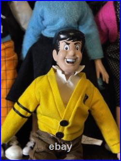 1987 Archie's 18 Inch Doll Lot Of 5 Archie, Reggie, Jughead, Betty, Veronica