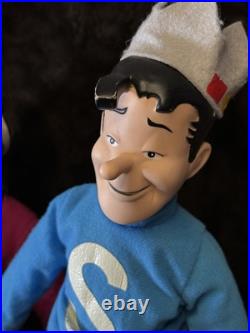 1987 Archie's 18 Inch Doll Lot Of 5 Archie, Reggie, Jughead, Betty, Veronica