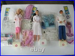 1987 Nurse Whitney 4405 Doctor Barbie Doctor 3850 Ken 4118 Dolls Mattel Steffie 1987 Nurse Whitney 4405 Doctor Barbie Doctor 3850 Ken 4118 Dolls Mattel Steffie