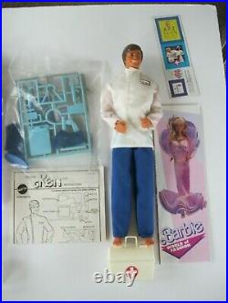 1987 Nurse Whitney 4405 Doctor Barbie Doctor 3850 Ken 4118 Dolls Mattel Steffie