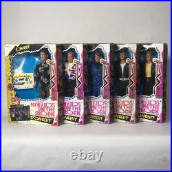 1990 NEW KIDS ON THE BLOCK In Concert Dolls With Cassette Complete Set Of 5