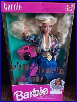 1992 Sea Holiday Lot of 3 Midge #5476, Barbie #5471, & Ken #5474 Sealed NRFB