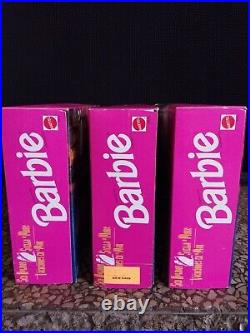 1992 Sea Holiday Lot of 3 Midge #5476, Barbie #5471, & Ken #5474 Sealed NRFB