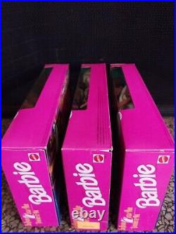 1992 Sea Holiday Lot of 3 Midge #5476, Barbie #5471, & Ken #5474 Sealed NRFB