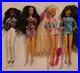 1992 Totally Hair Barbie with Hair Ties, Shoes, Original Dress Barbie Lot Extras