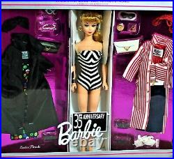 1994 Barbie 35th Anniversary Giftset 1959 Reproduction Doll and Fashions Package