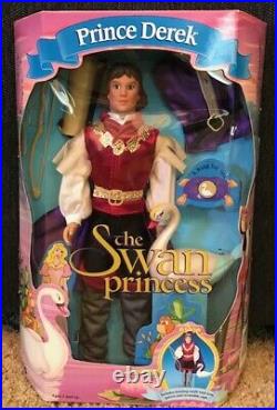 1994 TYCO Swan Lake Princess Odette (#3205) and Prince Derek (#3210) Dolls NRFB