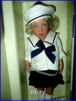 1998 Helen Kish Deirdre Sailors 12 Hand Painted Blonde Doll Mint in box withCOA