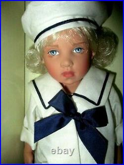 1998 Helen Kish Deirdre Sailors 12 Hand Painted Blonde Doll Mint in box withCOA