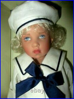 1998 Helen Kish Deirdre Sailors 12 Hand Painted Blonde Doll Mint in box withCOA