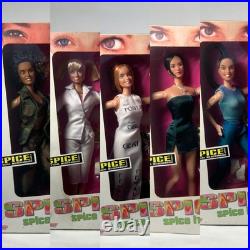 1998 SPICE GIRLS Spice It Up! Dolls Complete Set of 5 New In Box by Galoob
